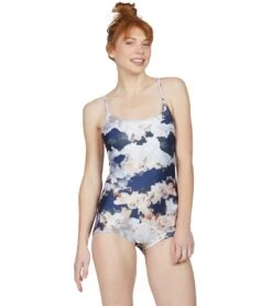 Onzie Yoga & Dance Shortie Leotard Nomad Blossom -Yoga Alliance 1740052070435 nomadblossom
