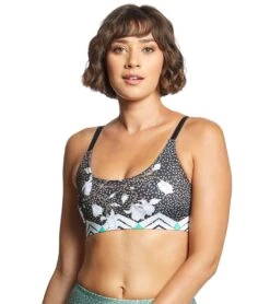 Onzie Graphic Elastic Yoga Sports Bra Blossom -Yoga Alliance 1740078448675 blossom