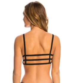 Onzie Graphic Elastic Yoga Sports Bra Black Sky -Yoga Alliance 1740079038499 blacksky