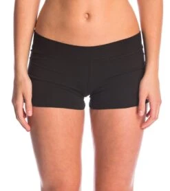 Hard Tail Booty Yoga Shorts -Yoga Alliance 1740089393187 black