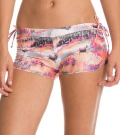 Onzie Side String Yoga Shorts Palms -Yoga Alliance 1740098240547 palms