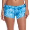 Onzie Side String Yoga Shorts Tie Dye Blue -Yoga Alliance 1740099878947 tiedyeblue 2a
