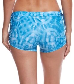 Onzie Side String Yoga Shorts Tie Dye Blue 8 Onzie Side String Yoga Shorts Tie Dye Blue -Yoga Alliance 1740099878947 tiedyeblue 3a