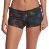 Onzie Side String Yoga Shorts Stained Glass