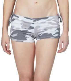 Onzie Side String Yoga Shorts Dust Camo -Yoga Alliance 1740104466467 dustcamo