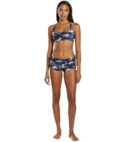 Onzie Side String Yoga Shorts Stormy Camo -Yoga Alliance 1740104892451 stormycamo 4a