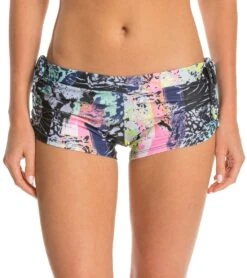 Onzie Side String Yoga Shorts Jungle Fever -Yoga Alliance 1740108398627 junglefever