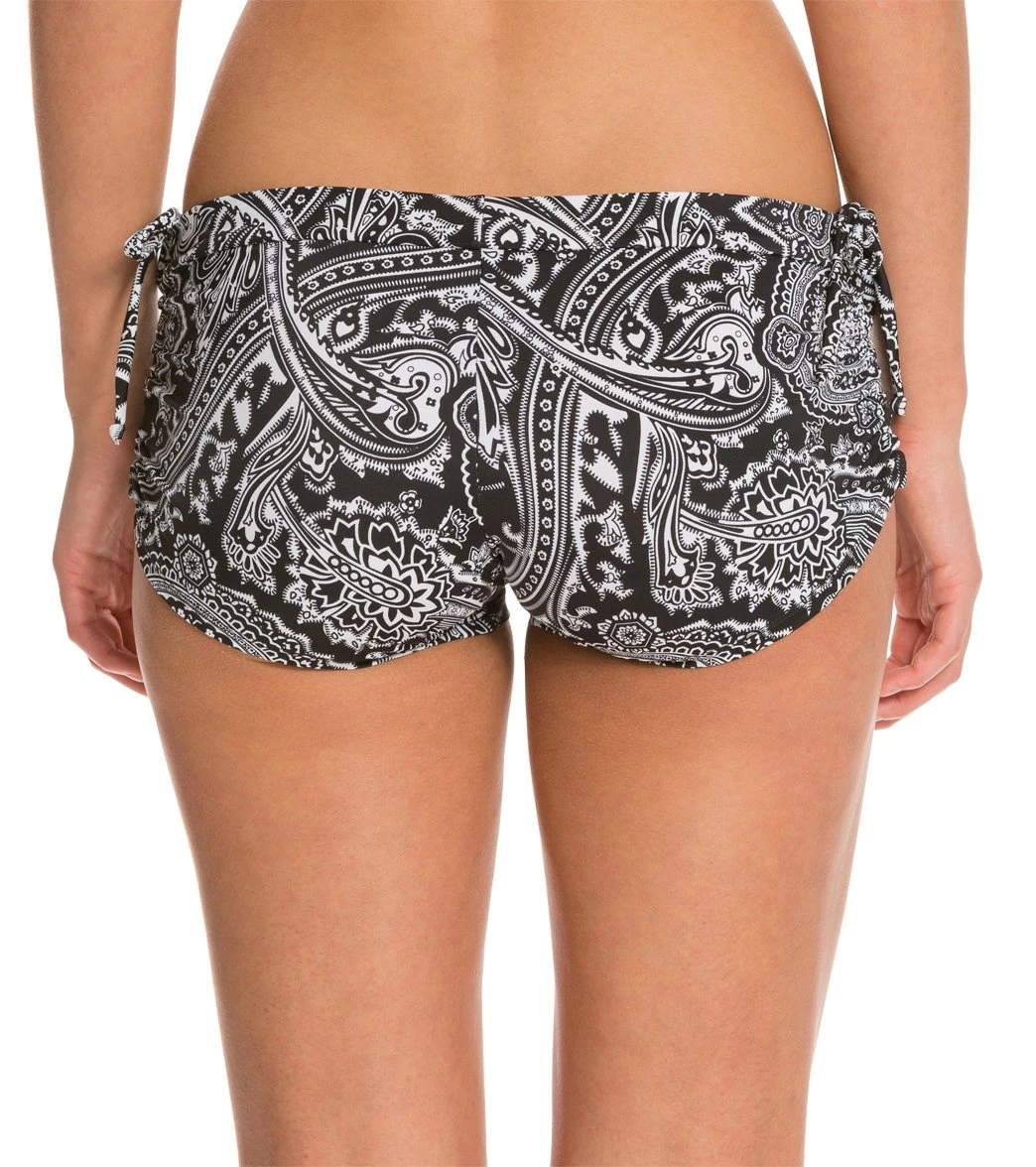 Onzie Side String Yoga Shorts Bandana 4 Onzie Side String Yoga Shorts Bandana - Image 2