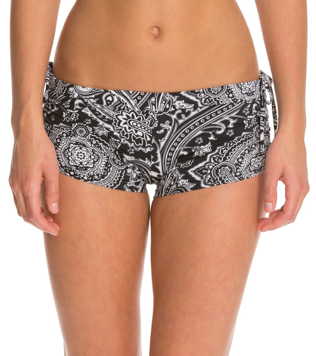Onzie Side String Yoga Shorts Bandana 7 Onzie Side String Yoga Shorts Bandana - Image 5