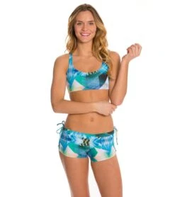 Onzie Side String Yoga Shorts Futura -Yoga Alliance 1740109774883 futura 4a