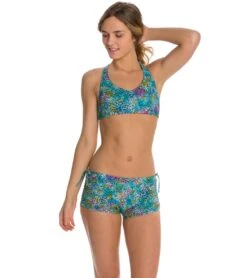 Onzie Side String Yoga Shorts Leo -Yoga Alliance 1740111052835 leo 4a