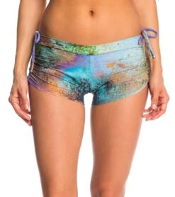 Onzie Side String Yoga Shorts Yellowstone -Yoga Alliance 1740114690083 yellowstone