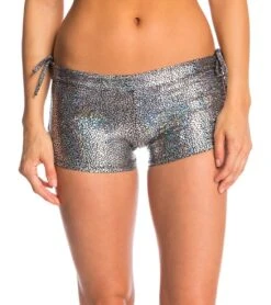 Onzie Side String Yoga Shorts Pebbles -Yoga Alliance 1740114853923 pebbles
