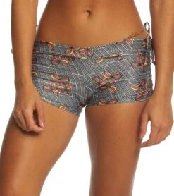 Onzie Side String Yoga Shorts Decco