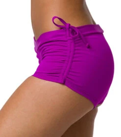 Onzie Side String Yoga Shorts Orchid