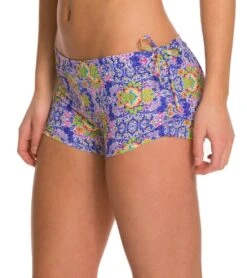 Onzie Side String Yoga Shorts Lotus