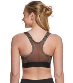 Onzie Elastic Band Yoga Sports Bra Moss Camo -Yoga Alliance 1740127010851 mosscamo 3a