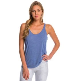 Bella + Canvas Slouchy Workout Tank Top Blue Triblend 9 Bella + Canvas Slouchy Workout Tank Top Blue Triblend -Yoga Alliance 1740133859363 bluetriblend
