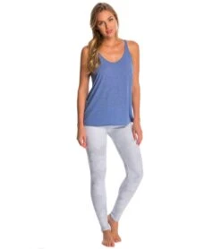 Bella + Canvas Slouchy Workout Tank Top Blue Triblend 8 Bella + Canvas Slouchy Workout Tank Top Blue Triblend -Yoga Alliance 1740133859363 bluetriblend 4a