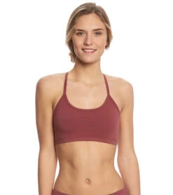 Hard Tail Diamond Back Layer Bra Smokey Rose -Yoga Alliance 1740146278435 smokeyrose