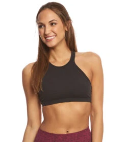 Beyond Yoga Studio Yoga Sports Bra Jet Black