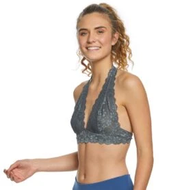 Free People Galloon Lace Halter Bra -Yoga Alliance 1740188287011 darkgrey 2a