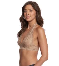 Free People Galloon Lace Halter Bra -Yoga Alliance 1740188581923 nude 2a 1