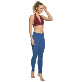 Free People Galloon Lace Halter Bra Wine -Yoga Alliance 1740188844067 wine 4a