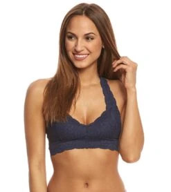 Free People Galloon Lace Racerback Bra Navy 7 Free People Galloon Lace Racerback Bra Navy -Yoga Alliance 1740195758115 navy