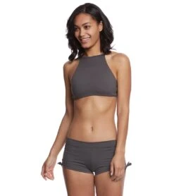 Mika Yoga Wear Mikaela Hot Yoga Shorts Ellie Grey -Yoga Alliance 1740207718435 elliegrey 4a