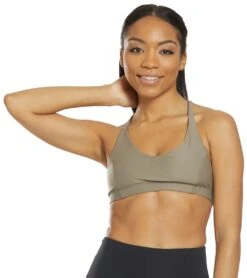 Onzie Pyramid Yoga Sports Bra Dust