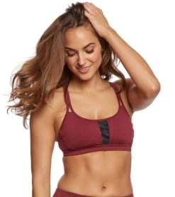 Manduka Corset Yoga Sports Bra Ruby -Yoga Alliance 1740226002979 ruby