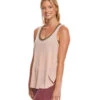 Bella + Canvas Flowy Side Slit Workout Tank Top Peach -Yoga Alliance 1740236587043 peach 2a