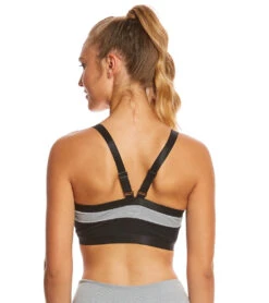 Beyond Yoga Full Disclosure Yoga Sports Bra -Yoga Alliance 1740247072803 graypintuck 3a