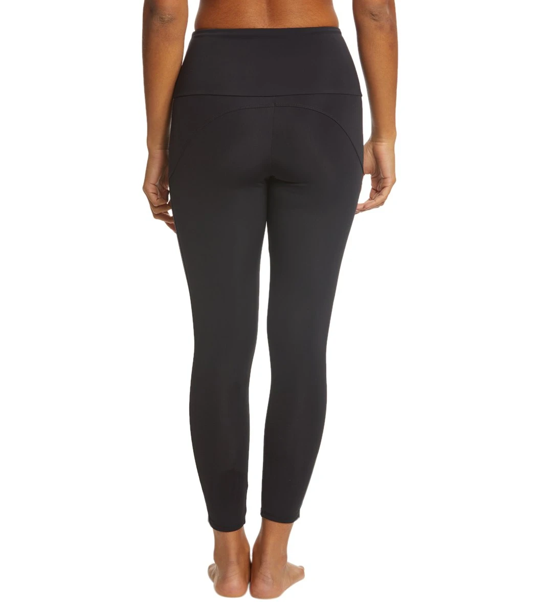 Onzie Side Runner Yoga Leggings Black 4 Onzie Side Runner Yoga Leggings Black - Image 2