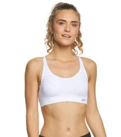 Marika Skylar Seamless Yoga Sports Bra White