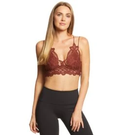 Free People Adella Bralette Cocoa -Yoga Alliance 1740304941091 cocoa
