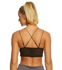 Free People Adella Bralette -Yoga Alliance 1740305530915 black 3a