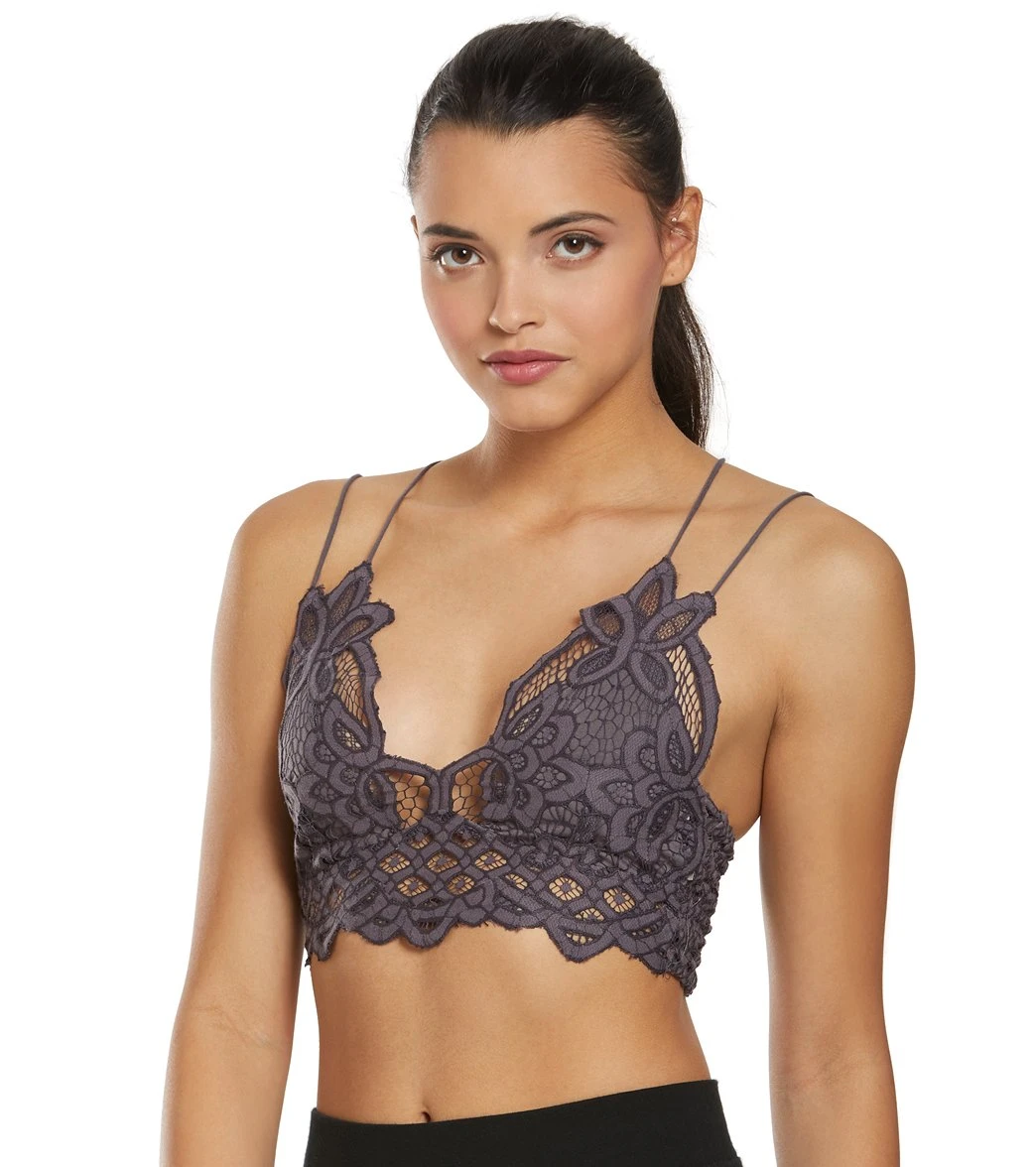 Free People Adella Bralette Dark Grey 6 Free People Adella Bralette Dark Grey - Image 4