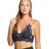 Free People Adella Bralette Navy