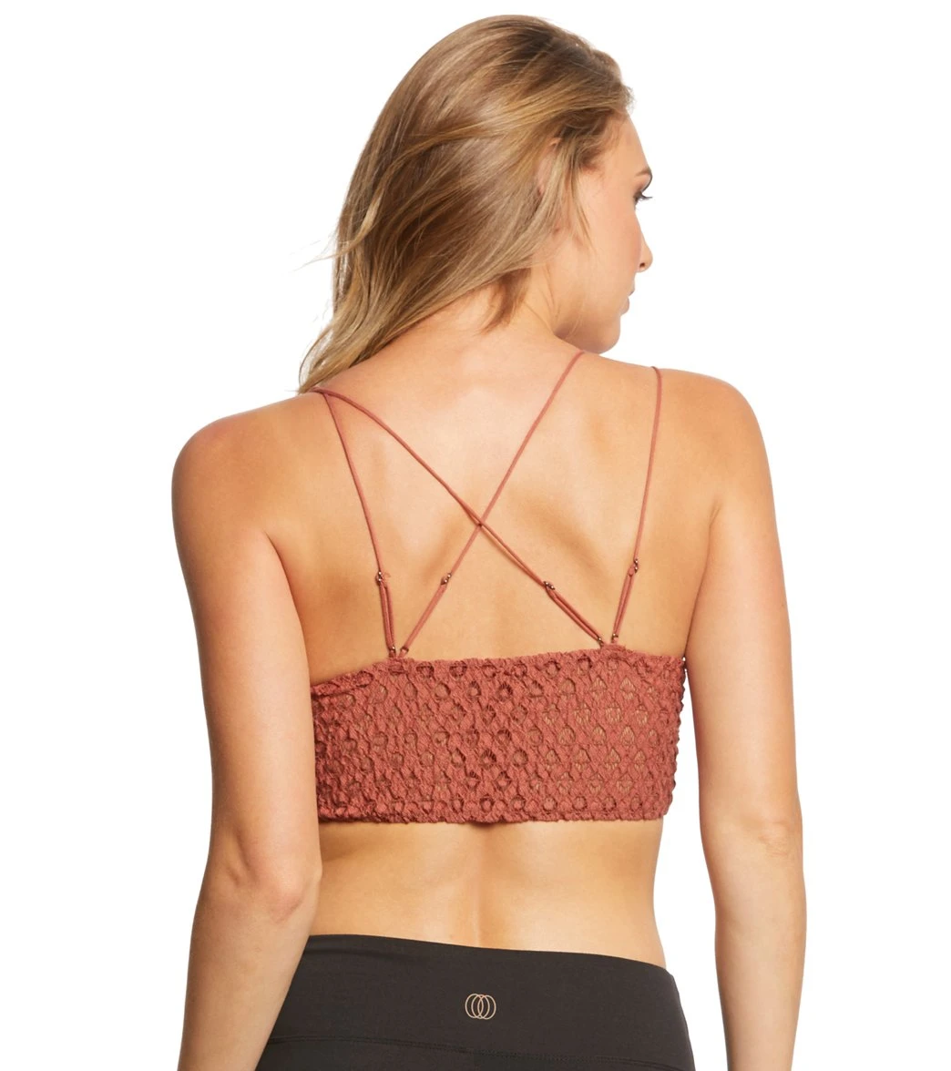 Free People Adella Bralette Coral 4 Free People Adella Bralette Coral - Image 2