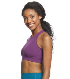 Everyday Yoga Warrior X High Neck Sports Bra 35 Everyday Yoga Warrior X High Neck Sports Bra -Yoga Alliance 1740308283427 purple 3a