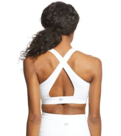 Everyday Yoga Warrior X High Neck Sports Bra 39 Everyday Yoga Warrior X High Neck Sports Bra -Yoga Alliance 1740308643875 white 1a
