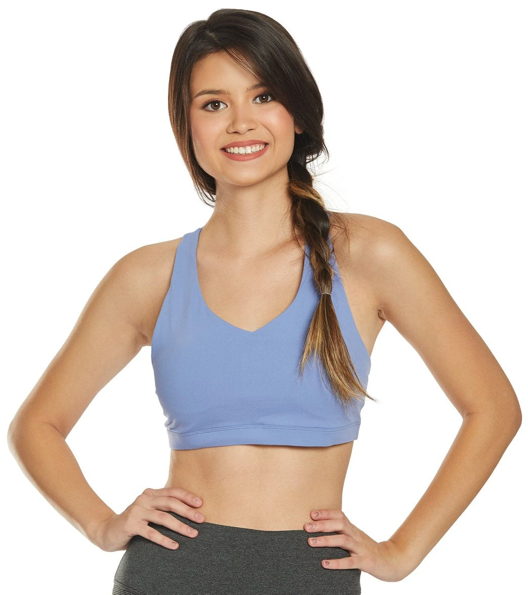 PrAna Verana Yoga Sports Bra Colony Blue 3 PrAna Verana Yoga Sports Bra Colony Blue