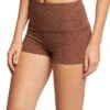 Beyond Yoga Spacedye Circuit High Waisted Short Shorts Red Rock/Tumbleweed -Yoga Alliance 1740334825507 redrocktumbleweed 2a