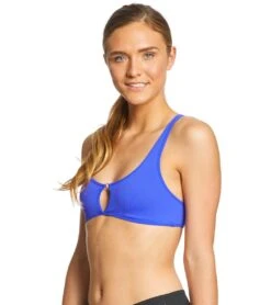 Free People Chalice Seamless Bra 38 Free People Chalice Seamless Bra -Yoga Alliance 1740345540643 blue 2a