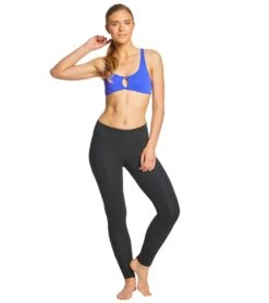 Free People Chalice Seamless Bra 40 Free People Chalice Seamless Bra -Yoga Alliance 1740345540643 blue 4a