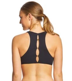 Free People Chalice Seamless Bra 34 Free People Chalice Seamless Bra -Yoga Alliance 1740345868323 black 3a