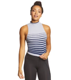 Free People High Five Seamless Top Sky -Yoga Alliance 1740354027555 sky
