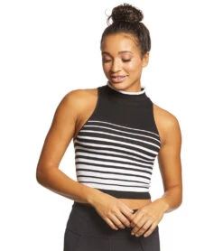 Free People High Five Seamless Top Black -Yoga Alliance 1740354158627 black